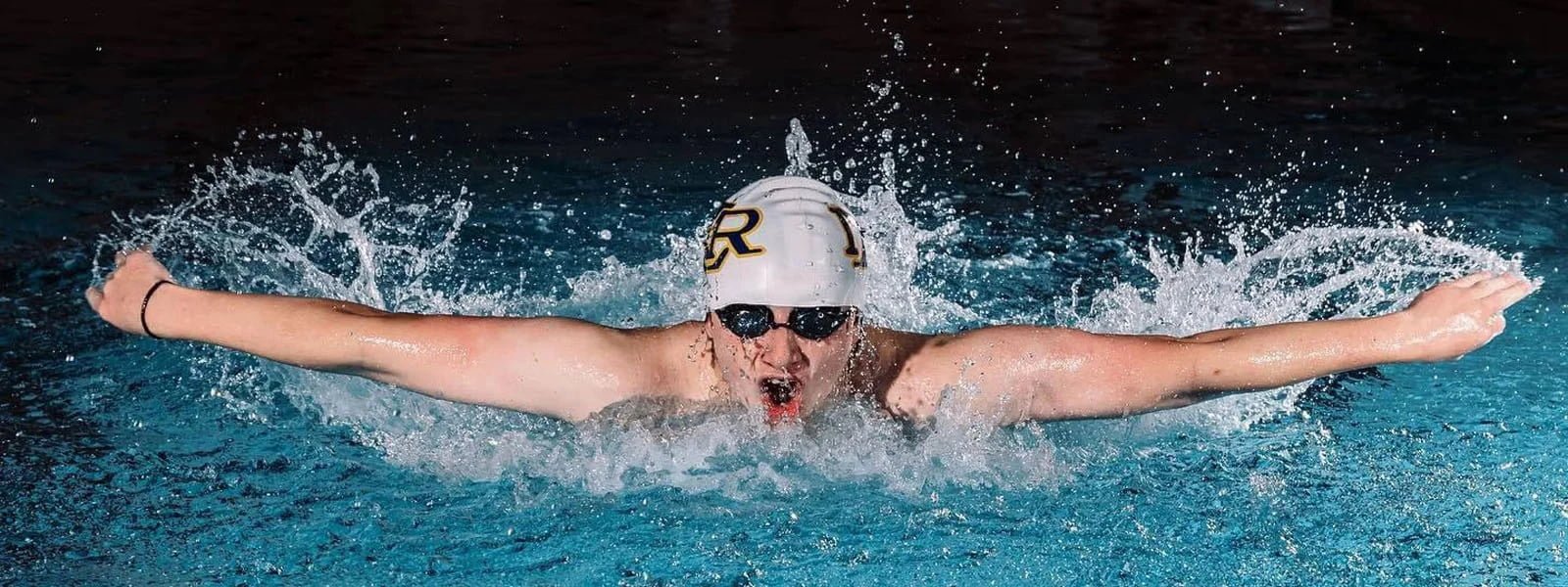 Swimming Goggles Banner