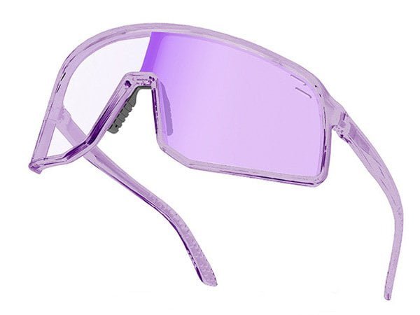 Clear Purple Frame Clear to Purple Photochromic Lens