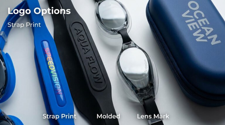 Custom Logo Swimming Goggles: Best Printing Methods, Placement and MOQ Guide