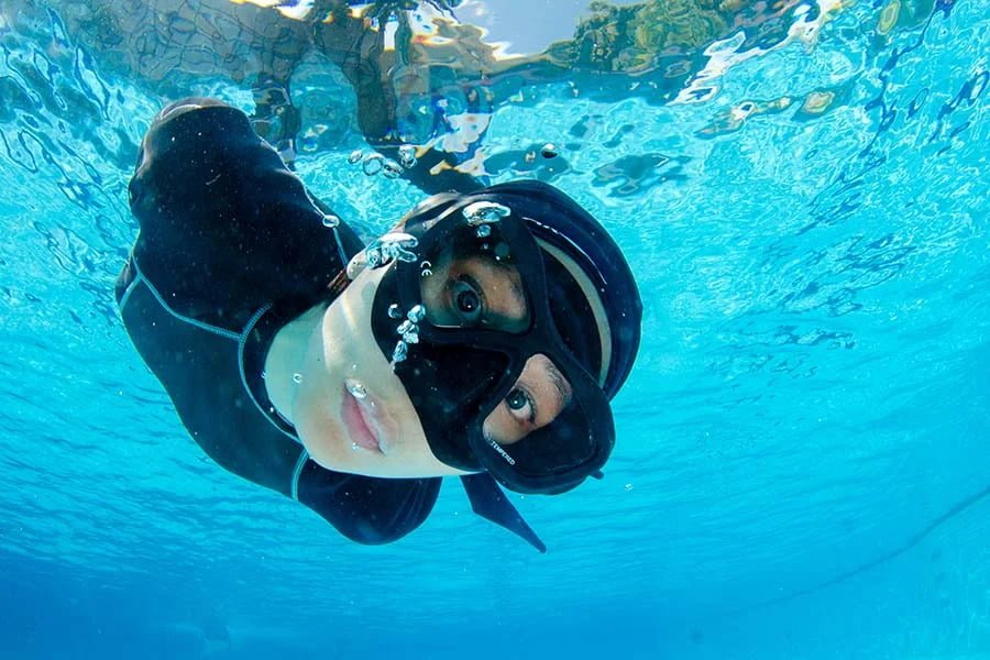 Jerry professional diving goggles product showcase