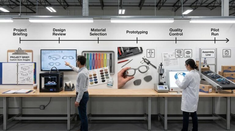 Swimming Goggles OEM Process: From Design to Mass Production