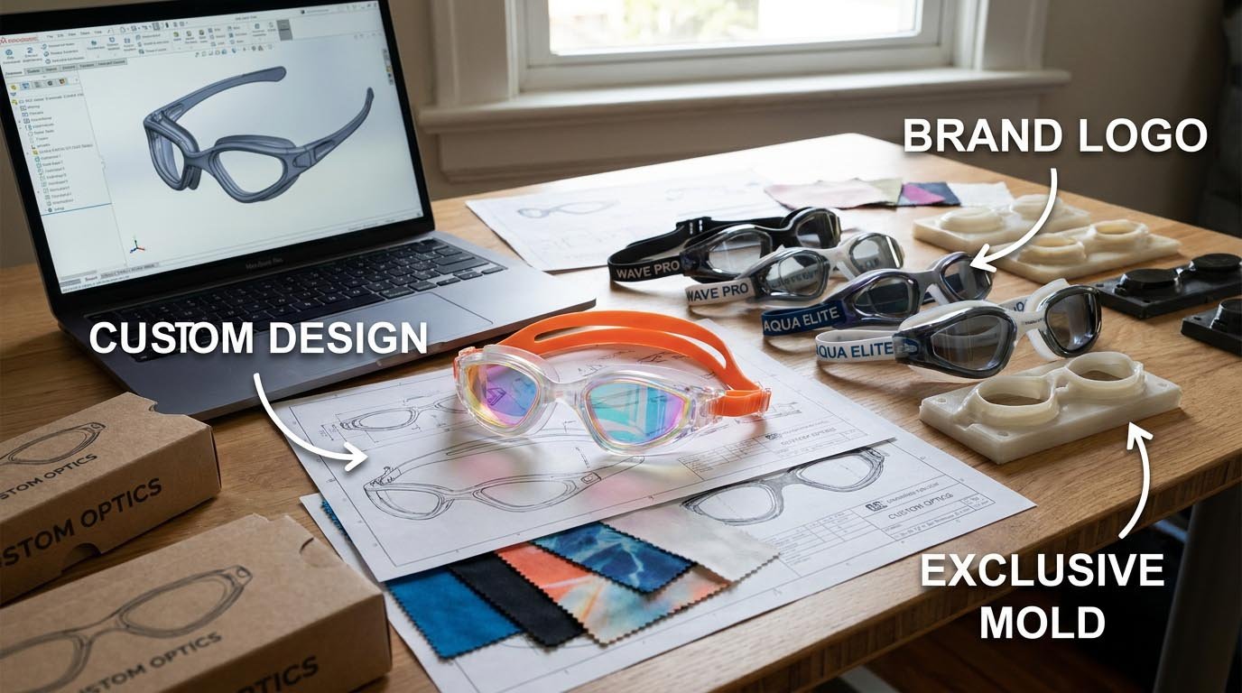 swimming goggles OEM requirements and specifications
