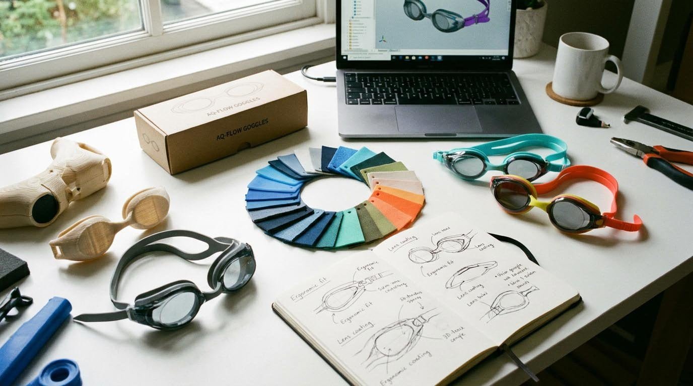 How to Start a Swimming Goggles Brand in the USA