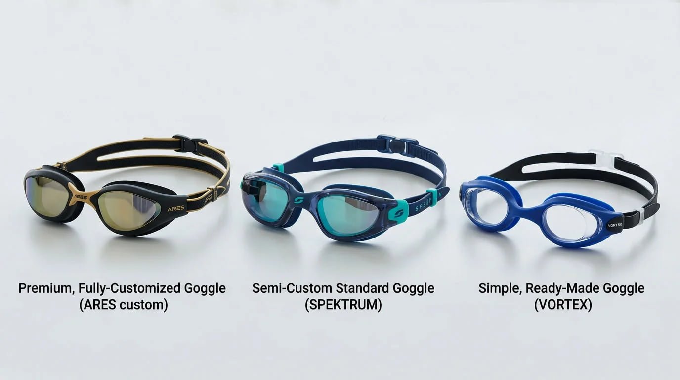 OEM vs ODM vs Private Label swim goggles comparison