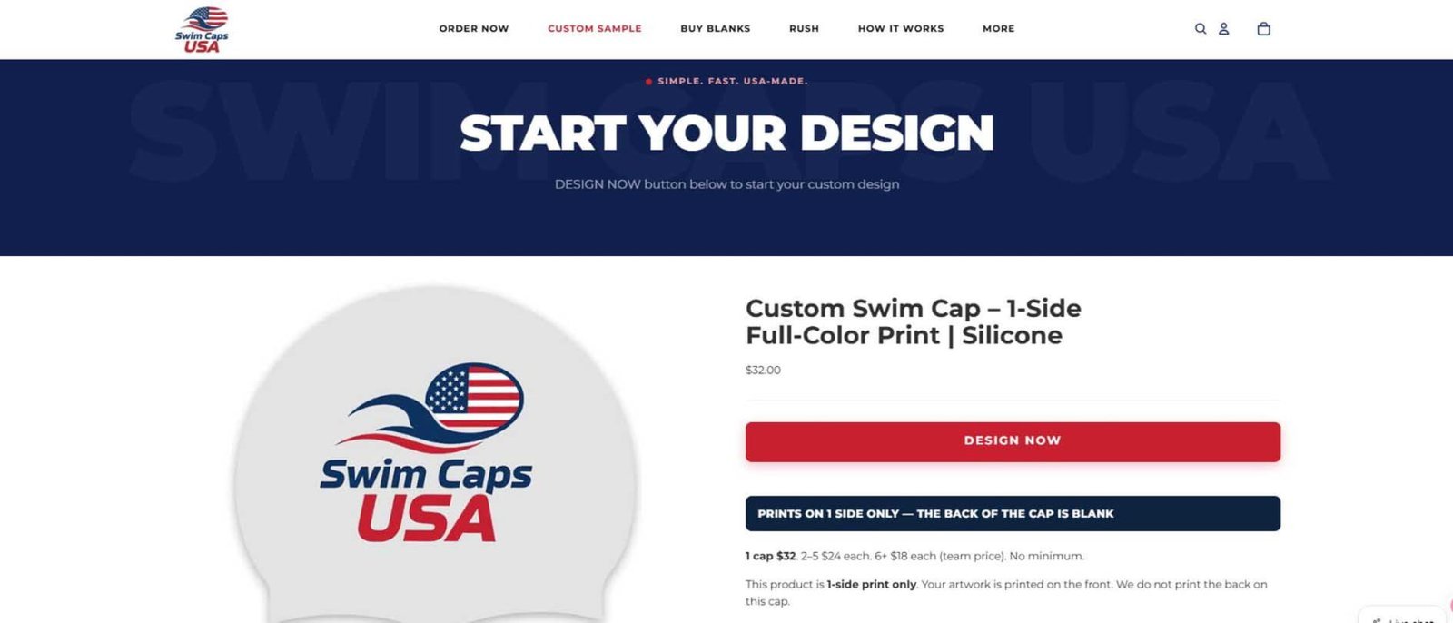 Swim Caps USA