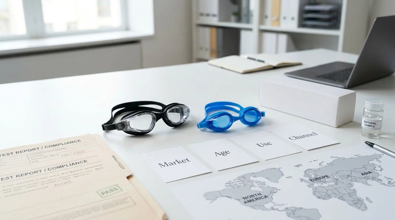 Swimming Goggles Compliance Decision Tree swimming goggles compliance decision tree market age intended use sales channel testing