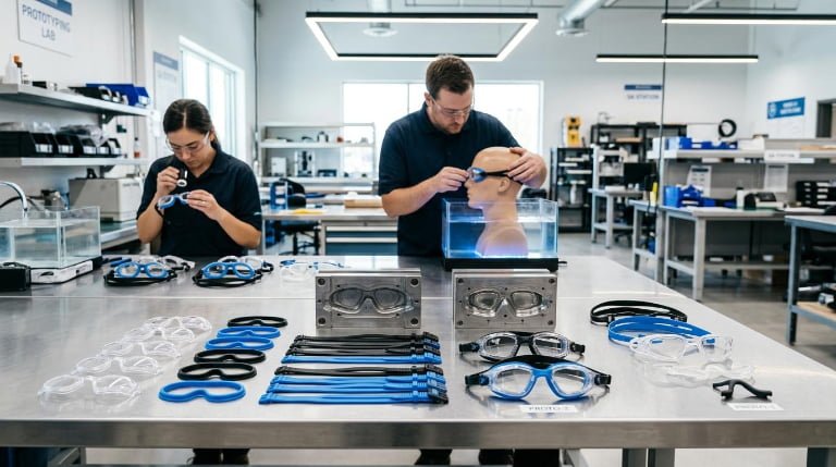 How Swimming Goggles Are Made: The Complete Manufacturing Process for OEM & Private Label Brands