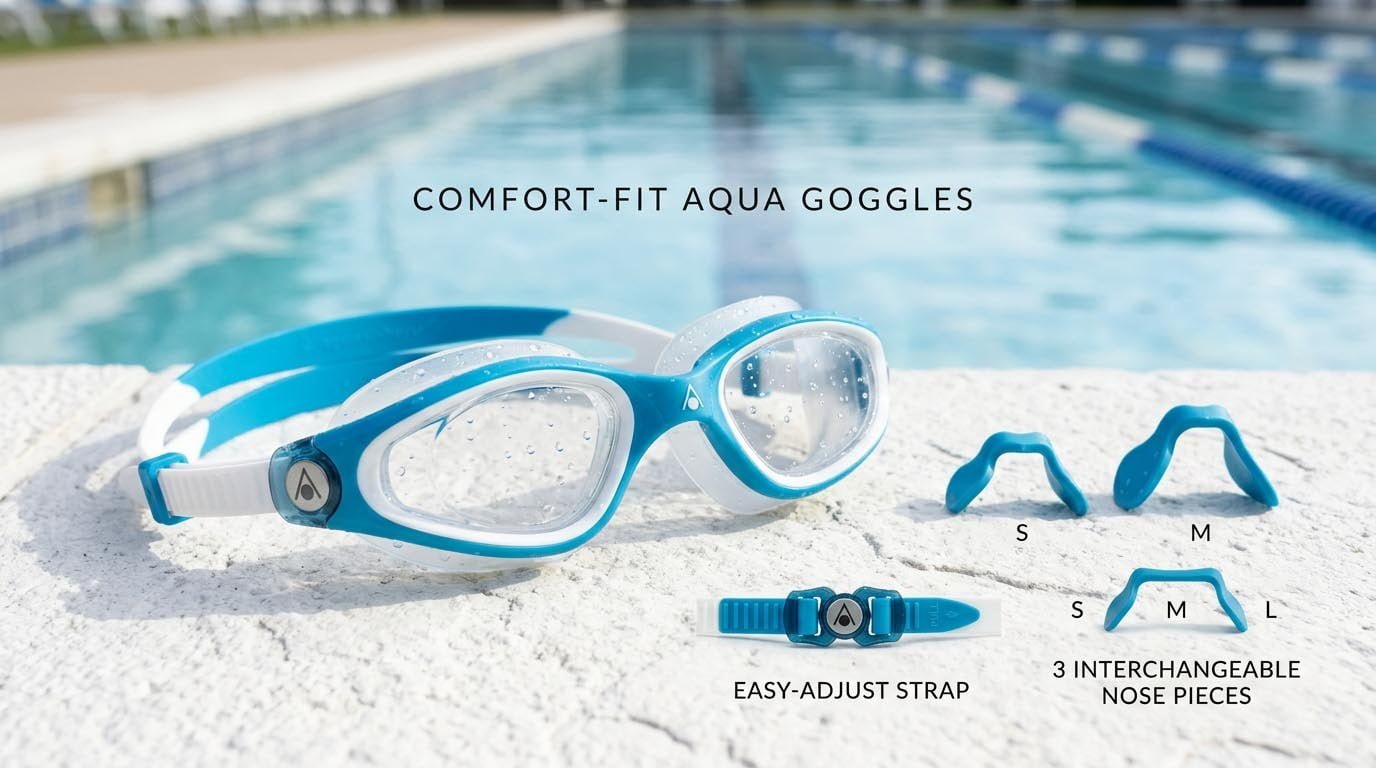 comfortable swim goggles for beginners beginner friendly swim goggles