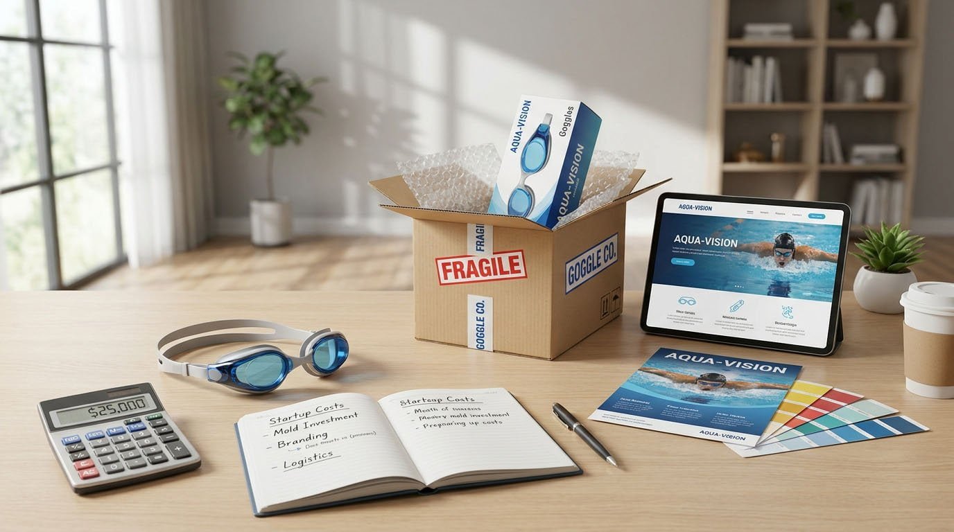 How Much Does It Cost to Start a Swimming Goggles Brand in the USA?