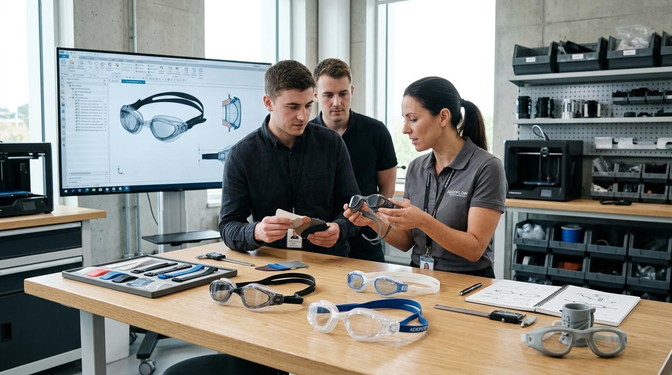 How a Swim Goggle Manufacturer Develops New Goggles: Inside the In-House R&D Process