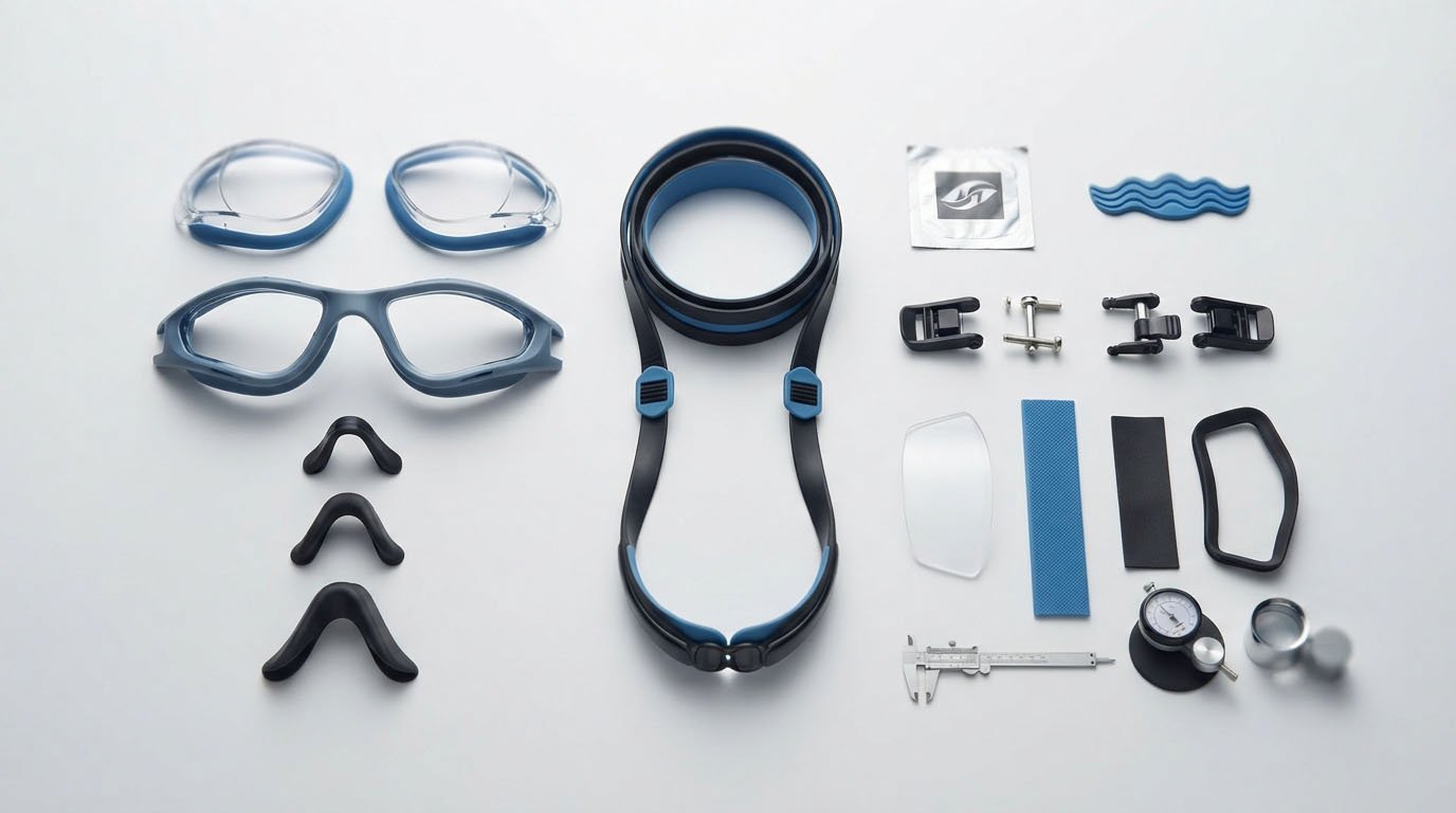 CPSIA component review for kids swimming goggles
