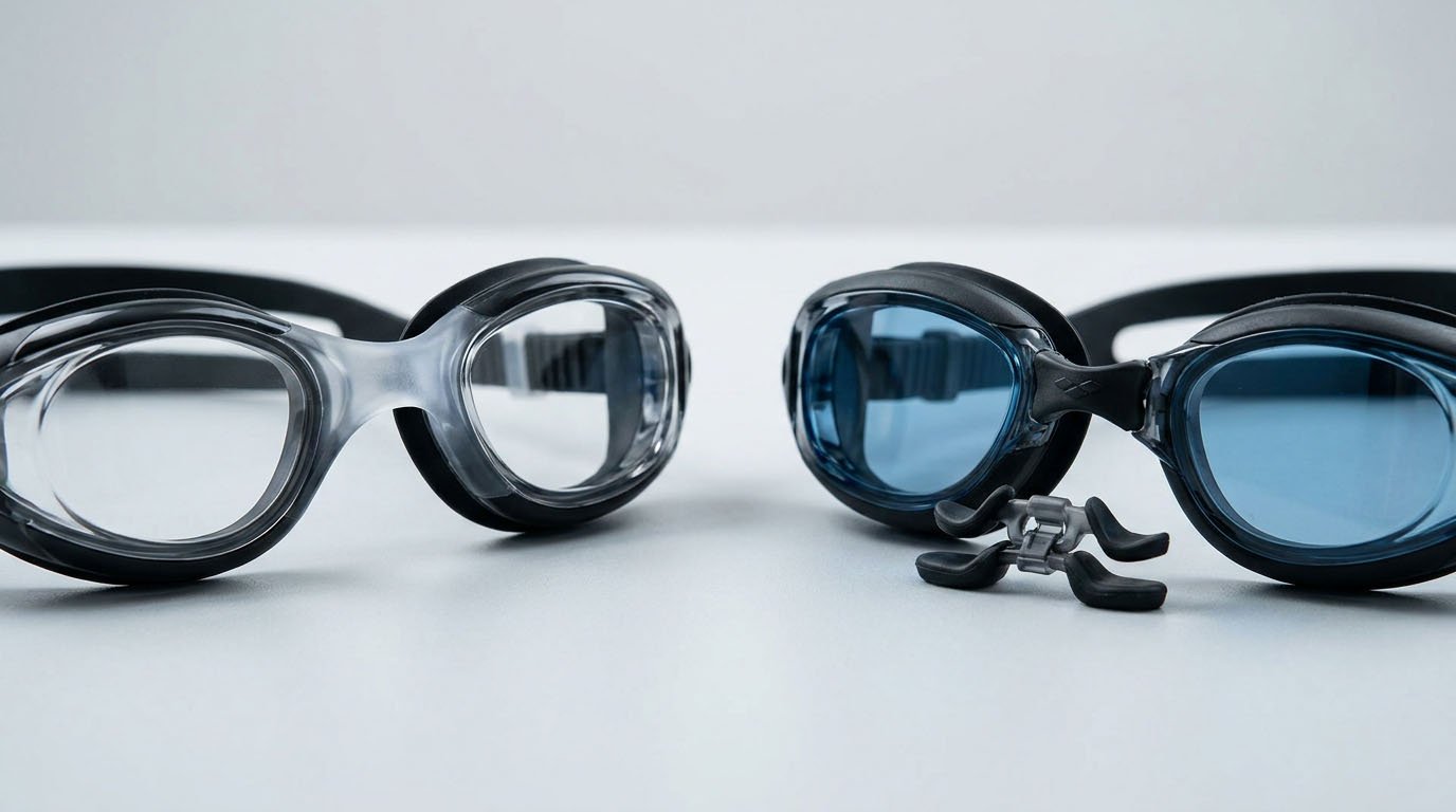 Fixed vs Adjustable Swimming Goggle Nose Bridges: Which Is Best for Your Goggle Line?