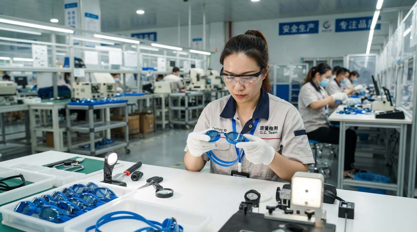 How to Verify a Swimming Goggle Factory in China?