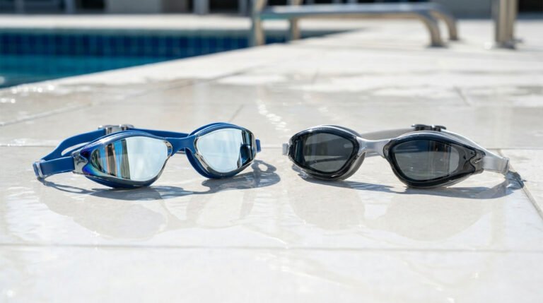 Mirrored vs Polarized Swimming Goggles: What’s the Difference?