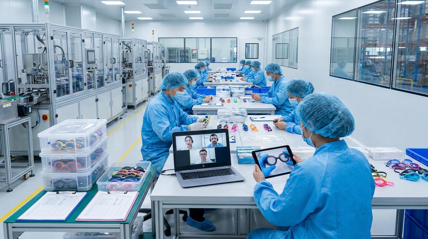 How to Audit a Swimming Goggle Factory Remotely? A Practical Checklist