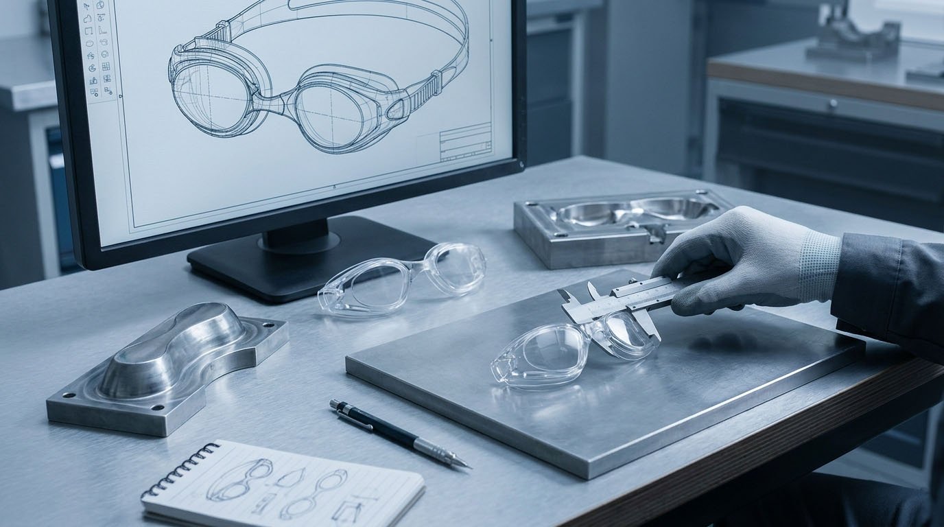 From CAD to Mold: How a New Swimming Goggle Is Developed