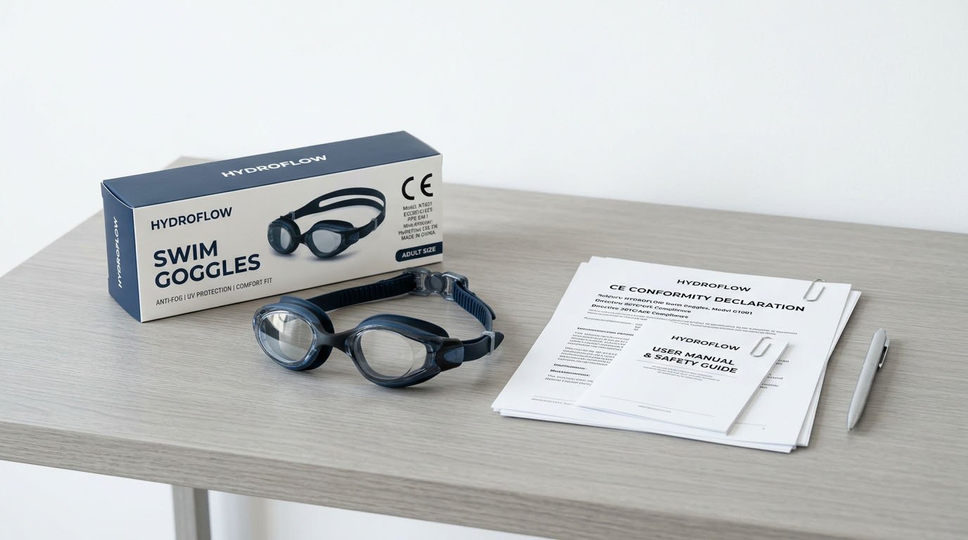 Swimming Goggles GPSR vs PPE vs CE Marking Comparison of GPSR PPE and CE requirements for swimming goggles