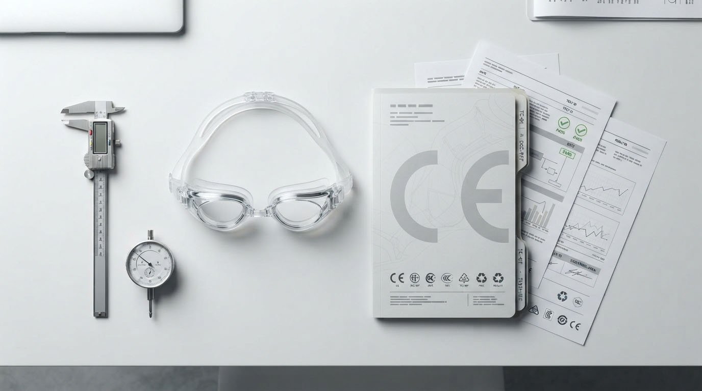 Swimming Goggles CE Compliance Documentation Chain swimming goggles CE compliance documentation